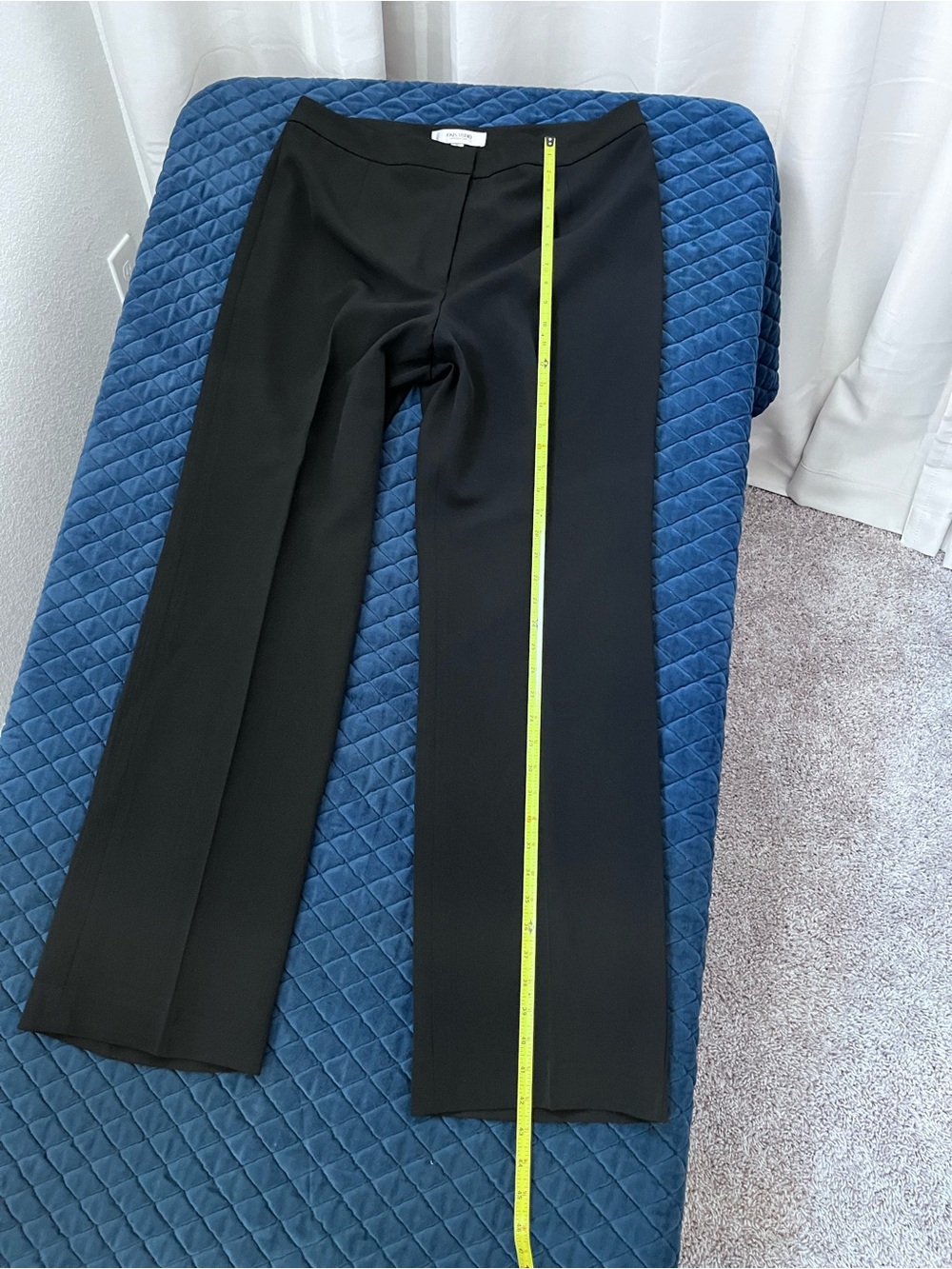 Jones Studio Black Straight-Leg Trousers - Women’s Dress Pants - Trousers Sz 12 - Picture 8 of 9